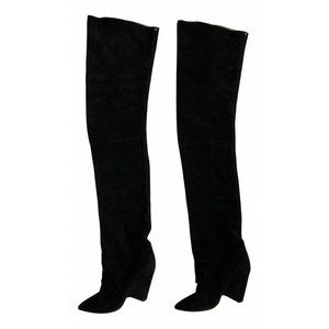 Maison Margiela Thigh High Suede Boots SZ 41